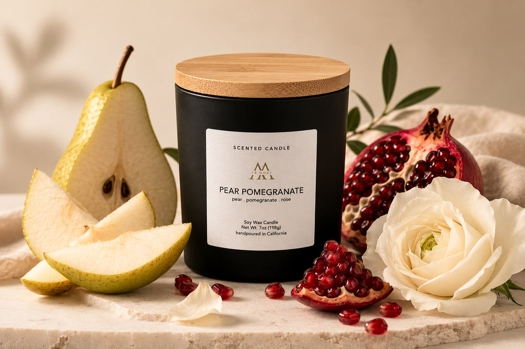 Pear  Pomegranate - A Full Bloomed Orchard