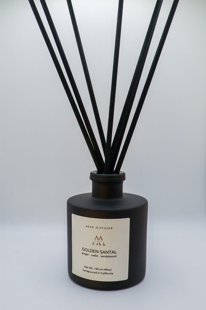 Golden Santal Reed Diffuser
