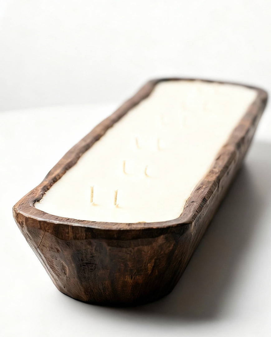 Hand carved wooden bowls