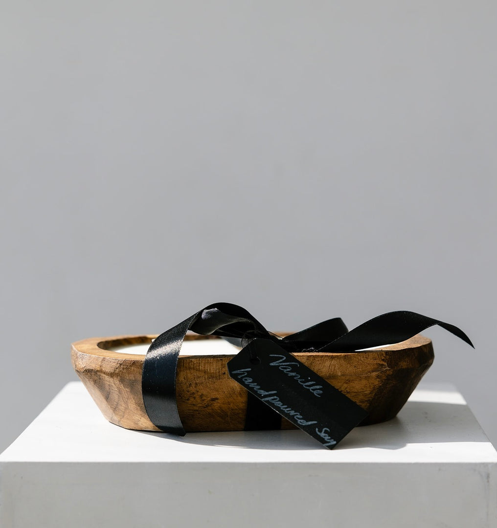 Hand carved wooden bowls