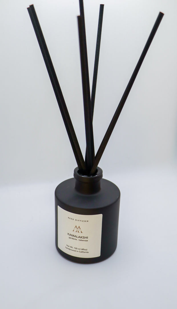 Kamalakshi Reed Diffuser- Gardenia .  Tuberose